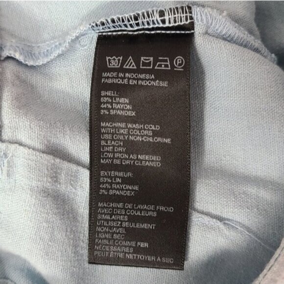 Urban Outfitters Grace Linen Pant Women's Size 0 - Picture 6 of 9